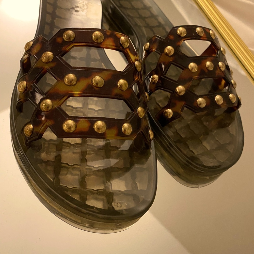 VINCE CAMUTO Jelly Sandal Slides - Picture 3 of 3